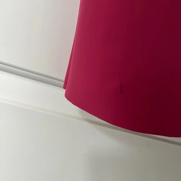 Chiara Boni Pink One Shoulder Ruffle Peplum Dress - Picture 9 of 9